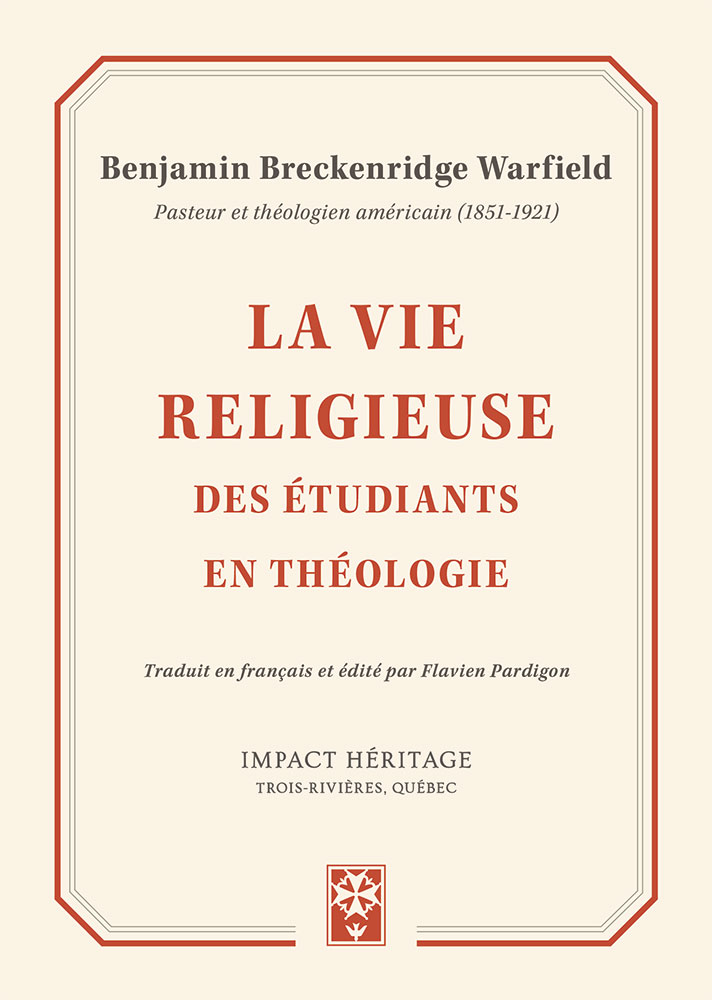 La vie religieuse des étudiants en théologie