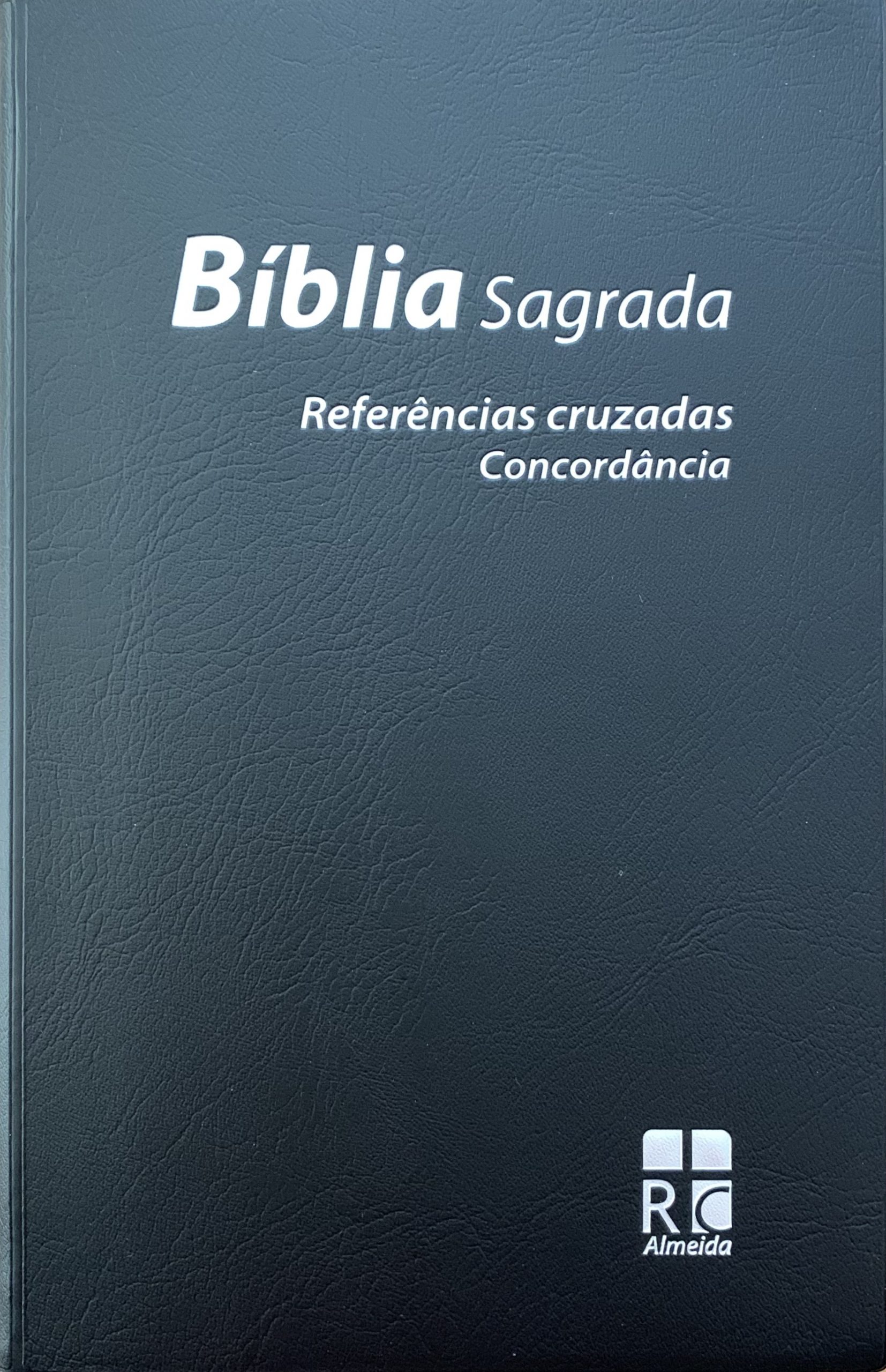 Bible portuguais noir souple