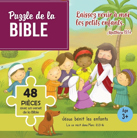 Puzzle Jésus bénit les enfants