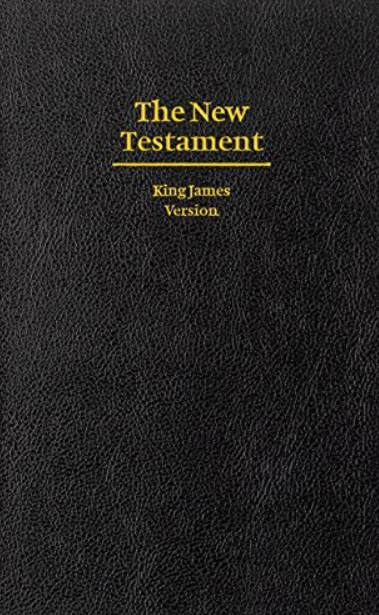 KJV giant print new testament