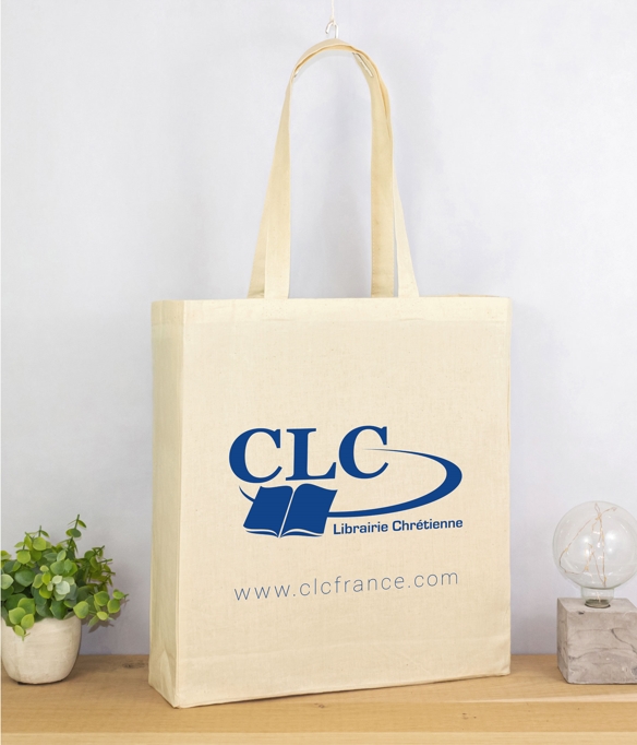 Tote bag coton CLC avec soufflets