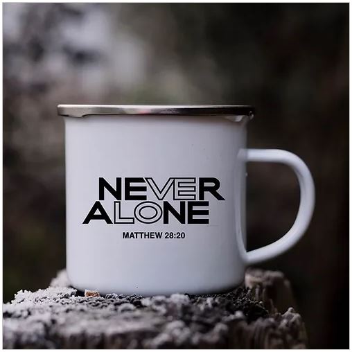 Mug "Never Alone"