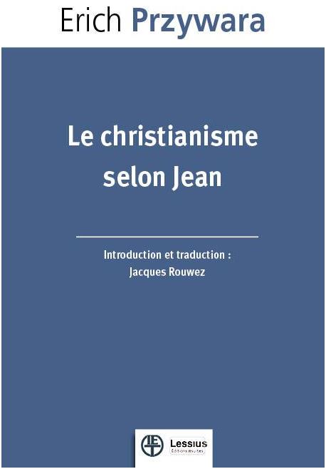 Le christianisme selon Jean