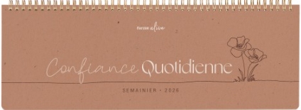 Confiance Quotidienne 2026 semainier
