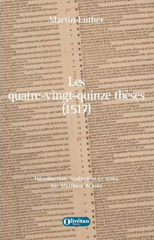 Les 95 thèses (1517)