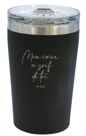 Mug isotherme noir