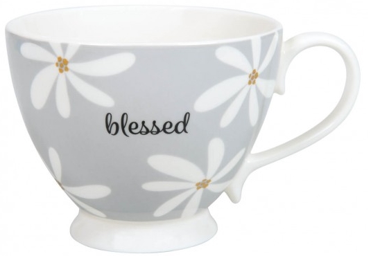 Mug floral «Blessed