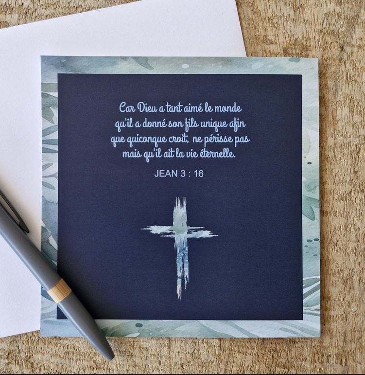 Carte postale Jean 3.16