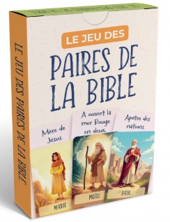 Jeu de cartes "Les paires de la Bible"