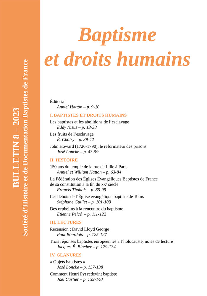 Baptisme et droits humains