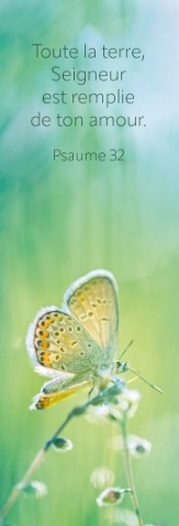 Marque-pages papillon sur une branche