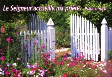 Mini carte porte de jardin