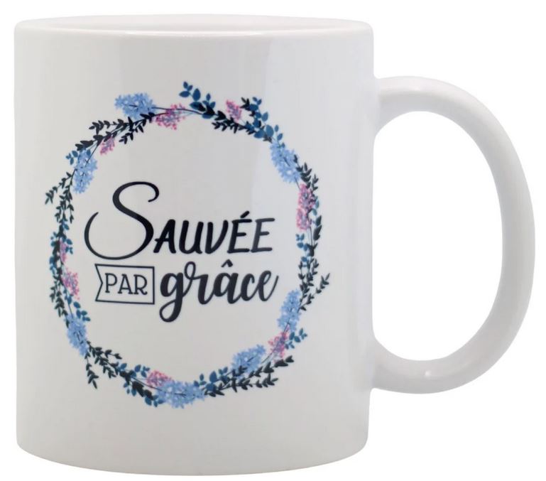 Mug Sauvée par grâce