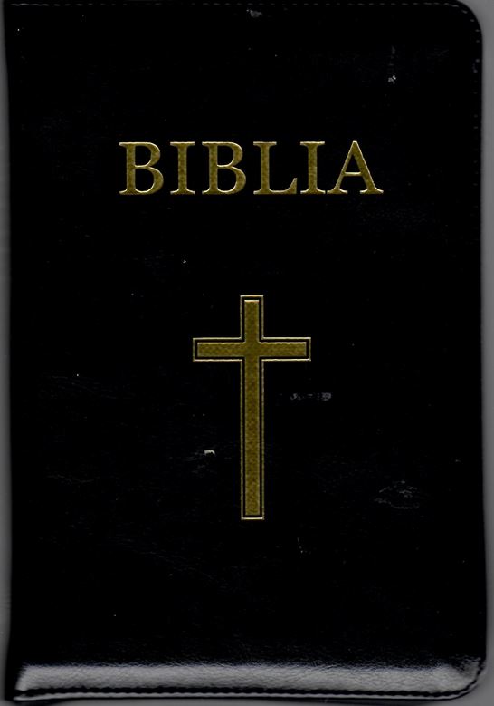 Bible roumain noire, édition de luxe