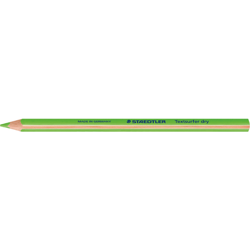 Crayon surligneur Staedtler à cire vert pour Bible