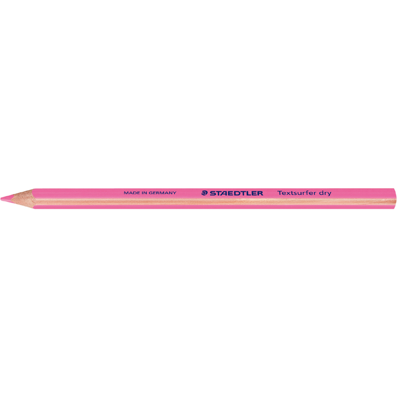 Crayon surligneur Staedtler à cire rose pour Bible