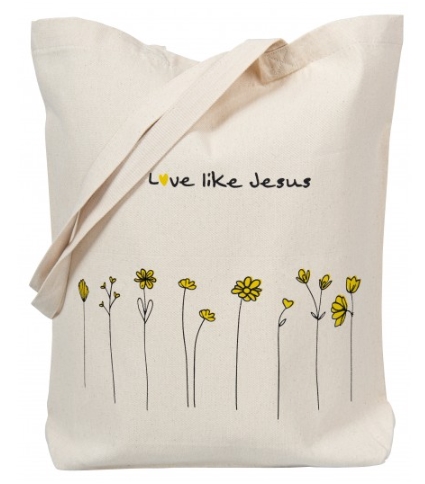 Sac en coton "Love like Jesus"