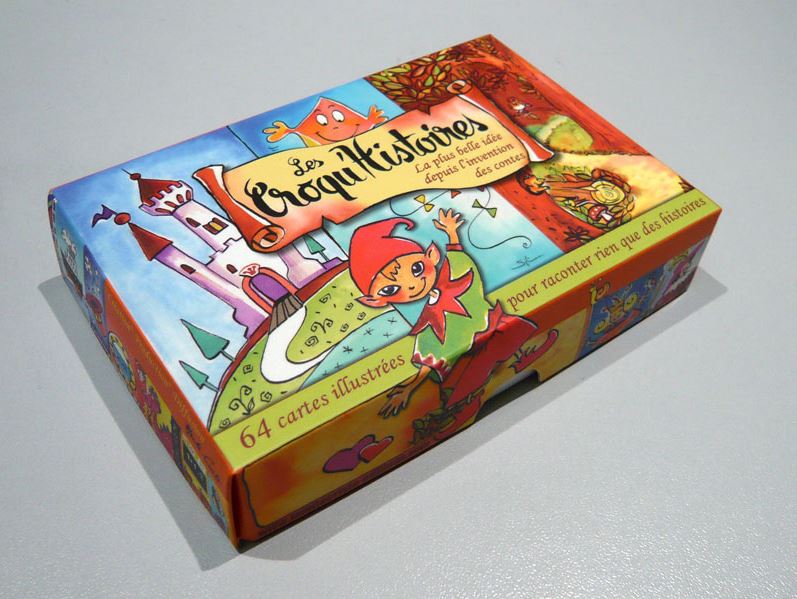 Jeu les croq' histoires, des histoires à croquer
