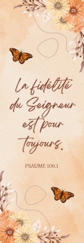 Marque-pages fleurs et papillons sur fond aquarelle