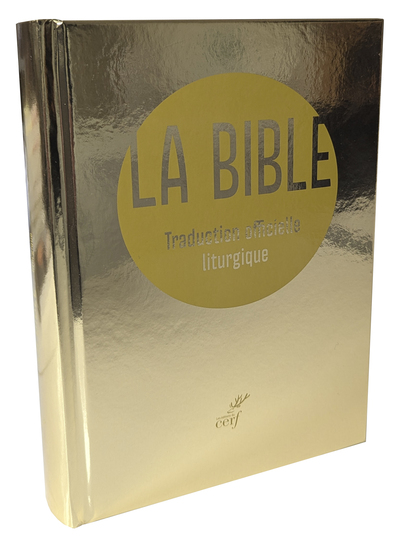 Bible de la liturgie compact dorée