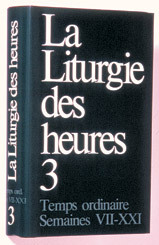 La liturgie des heures 3