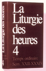 La liturgie des heures 4