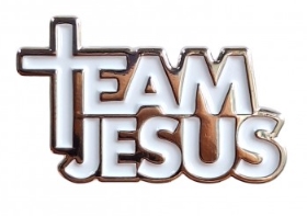 Pins croix team Jésus