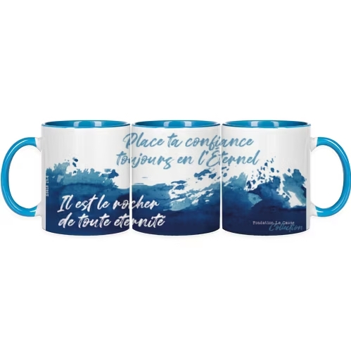 Mug Confiance Bleu